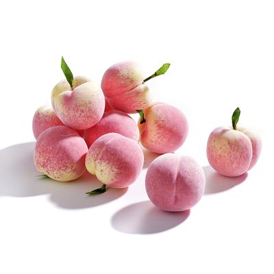 10 יחידות אפרסק מלאכותי מקצף דגם אפרסק סימולציה גבוהה פרי מזויף דגם אפרסק אביזר צילום לילדים