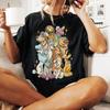 Dogs Characters Sketch Shirt, Vintage Life Is Better With Dogs Shirt