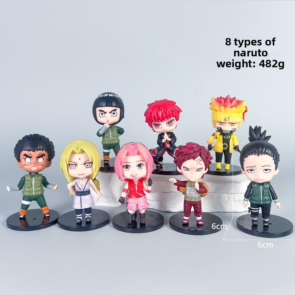 נארוטו סאסקה קקאשי איטאצ'י דמות אנימה דגם פסלון קישוט לאספני אנימה ולמתנות