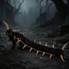 Seasonal Creature Style Costume Outfit, Companion Animal Wear with Soft Fabric, Headpiece and Clean Profile Form