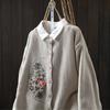 Gensere Kåpe Cardigan for Kvinner Høst Vinter Stor Størrelse Vintage Løs Langermet Strikket Cardigan Gensere Jakke