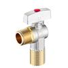 Brass Inlet Ball Valves Bathroom Kitchen Sink Stop Valve  For Gas Water Heater Toilet Faucet