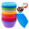 48Pcs DIY Non-stick Cupcake Holders Creative Food Baking Mold Muffin Cupcake Mold  Kitchen Bakeware