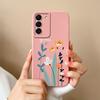 Candy Cases For Samsung S22 Ultra Plus Cute Liquid Silicone Full Coverage Anti Choc Bumper For Galaxy S 22 S22Ultra S22+ Coque