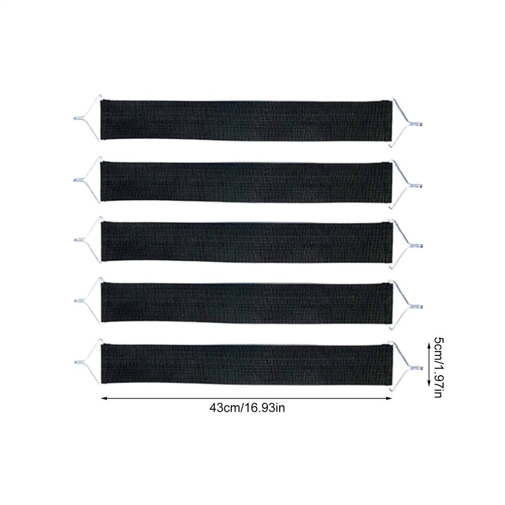 Folding Chair Fabric Bands 5 Pieces Lounge Chair Replacement nylon cord Lounge Chair Accessories Repair Rope Replacement