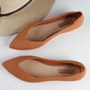 Heli Shark's New Summer Pointed Sandals Baotou Women's Fashion Flat Bottom Solid Color Casual Wear Light Mouth Single Shoes Women's Shoes
