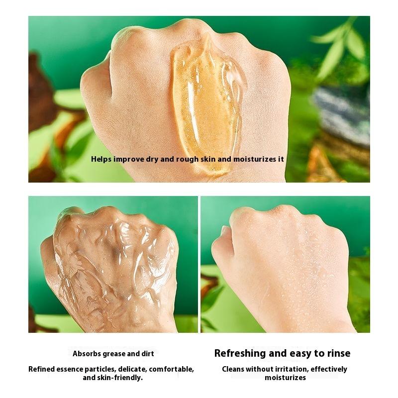 Ice Crystal Cleansing Gel Cleansing Cream for Face Blackening Discharge Black Toxins Blackhead Acne Shrinking Pores for Beauty