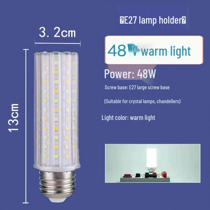 Super Bright Energy-Saving LED Screw-In Corn Light for Living Room & Bedroom - White, Warm, & Three-Color Options