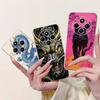 For Xiaomi Redmi 14C Casing Fashion Heart Cat Cover 6.88" Soft TPU Phone Protective Shell For Xiaomi Redmi 14R 14C Cases Coque
