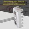 Square Shank Slot Punch Tool Hole Cutter for 86 Type Electrical Box Drill Bit for Electricians and DIY Installations