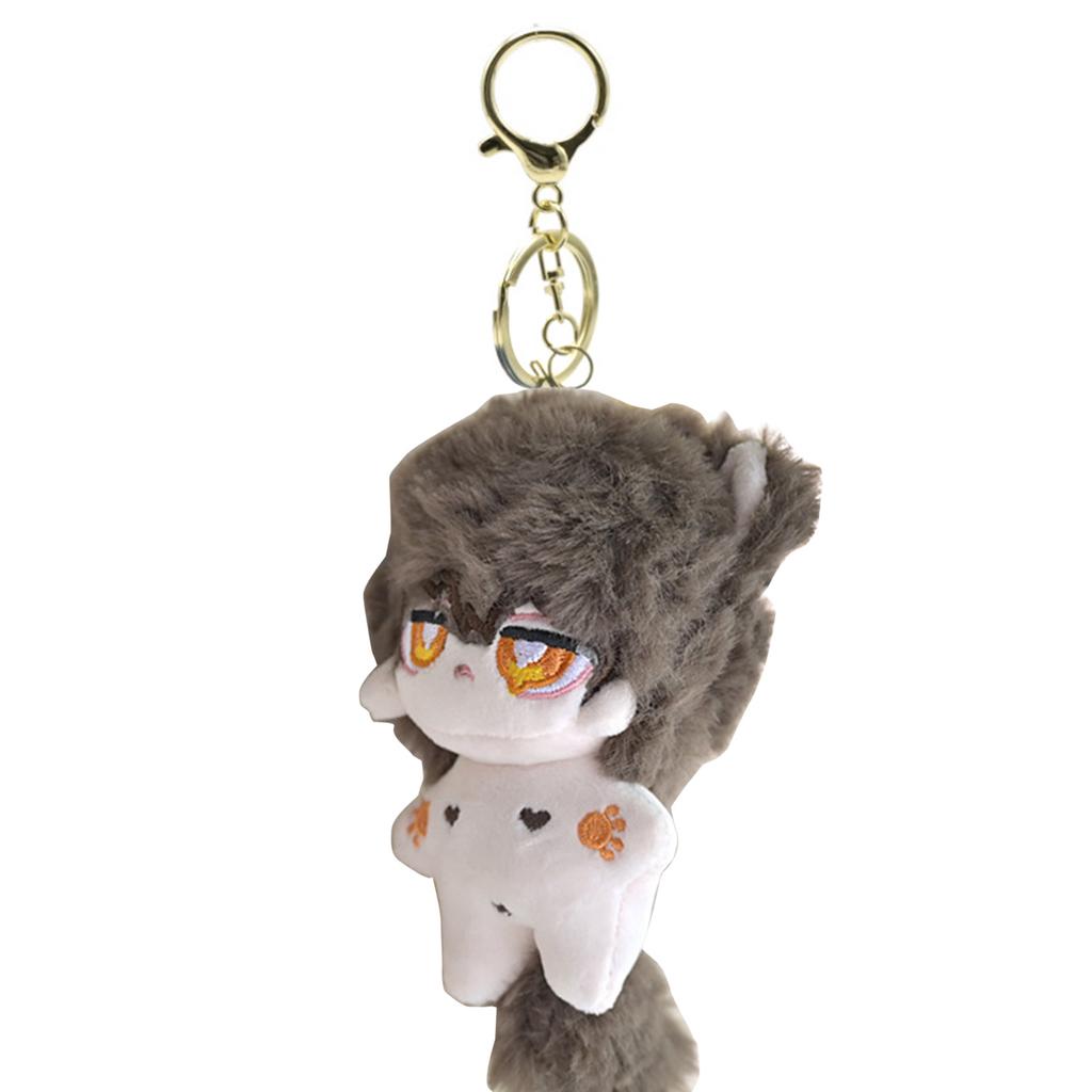 Dress Up Rag Doll Keychain Cute Plush Doll Pendant Women Handbag Decorations School Students Lovely Backpack Ornament