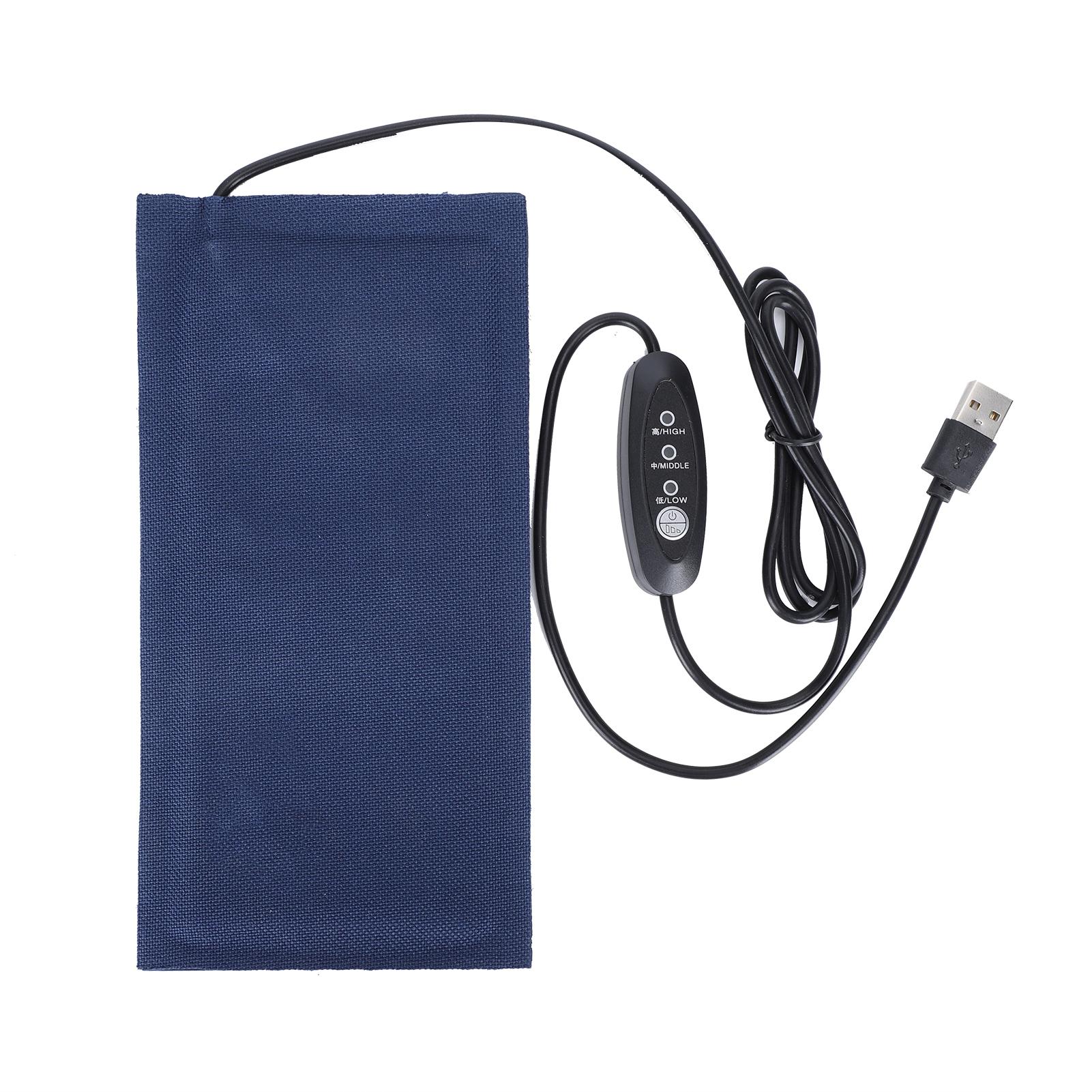 

Reptiles Pet Heating Mat Pad Carpet Keep Warm USB Power Supply Adjustable Temperaturelarge