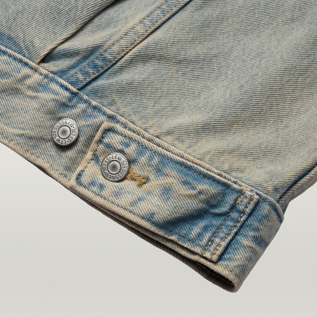 Levis American Vintage Casual Wash Solid Loose Comfortable Classic Denim Jacket Women jackets A3472-0011