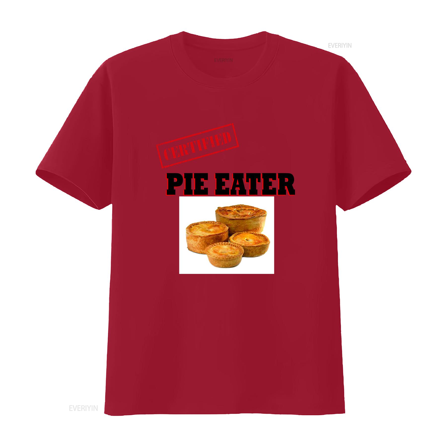 

Certified Pie Eater T Shirt Wigan Lancashire Rugby Athletic Sizes S To Xxxl vintage Washed fashion streetwear Comfortable homme S