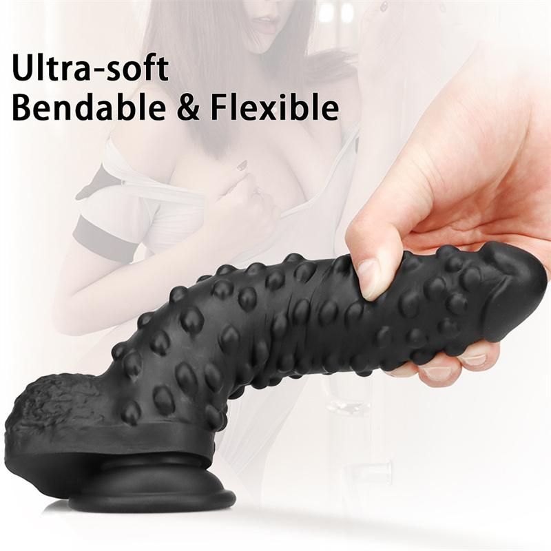 Weibliches Masturbationsgerät, Orgasmus-Simulationsdildo, flüssiger Silikonfaden, körnige Pistolenmaschine, Sexspielzeug für Erwachsene