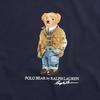 Polo Ralph Lauren Polo Bear Bokstavlogo Trykk Slim Fit Rund Hals T-skjorte Menn T-skjorter Marineblå MNPOTSH1N820803-410