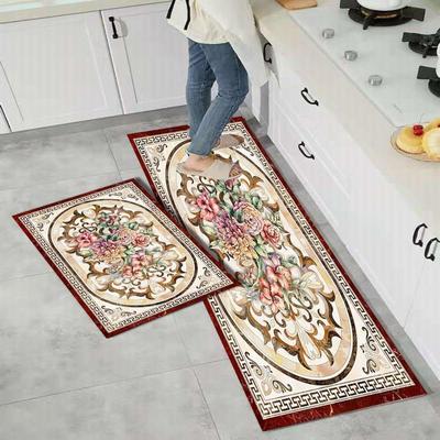 Tappetino da cucina antiscivolo per ingresso bagno, zerbino vintage per corridoio, salotto, divano, soggiorno, tappeti lunghi