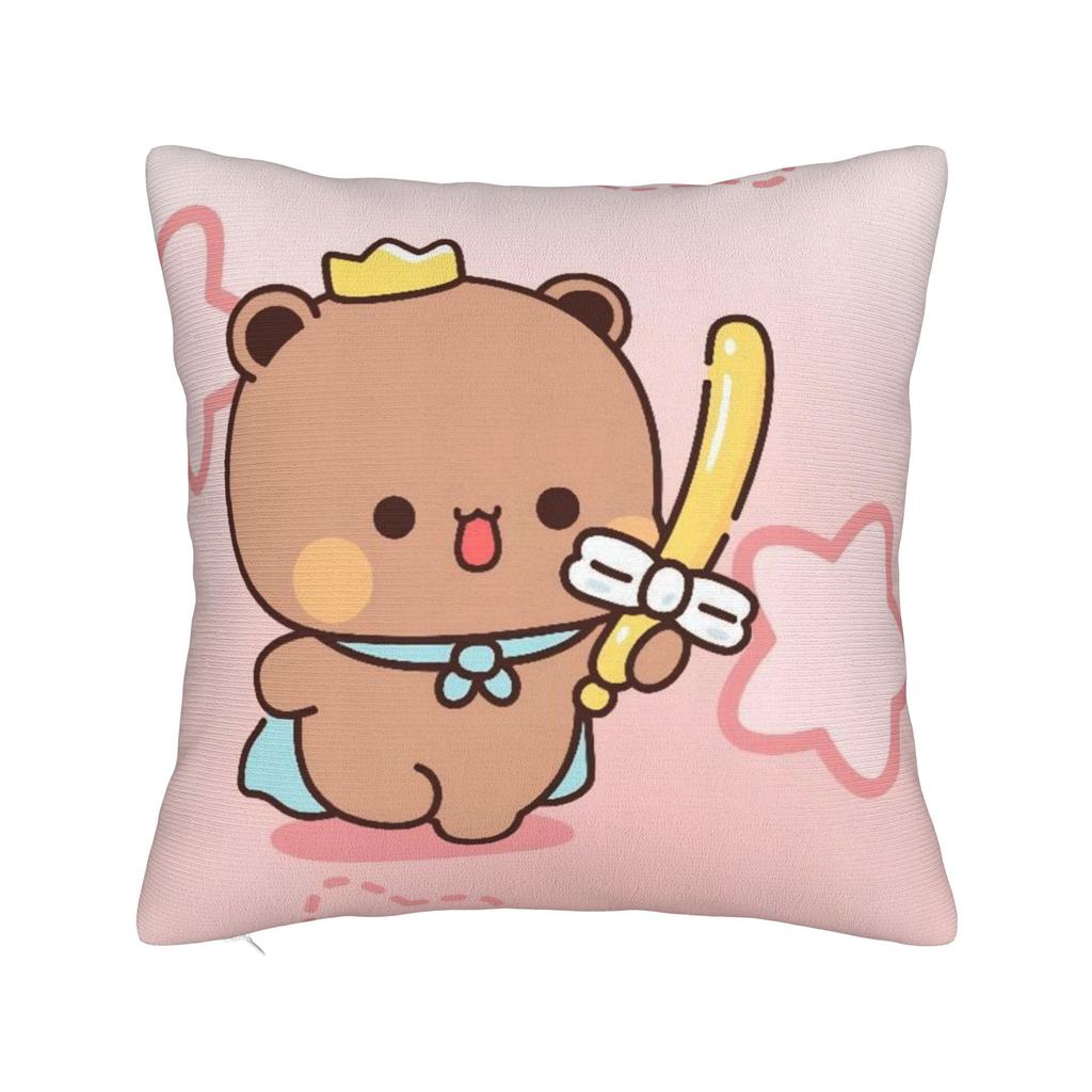 Pillow Cover 3D Print Kawaii Bubu & Dudu Retro Trendy Pillow Case For Living Room Chair Pillowcases