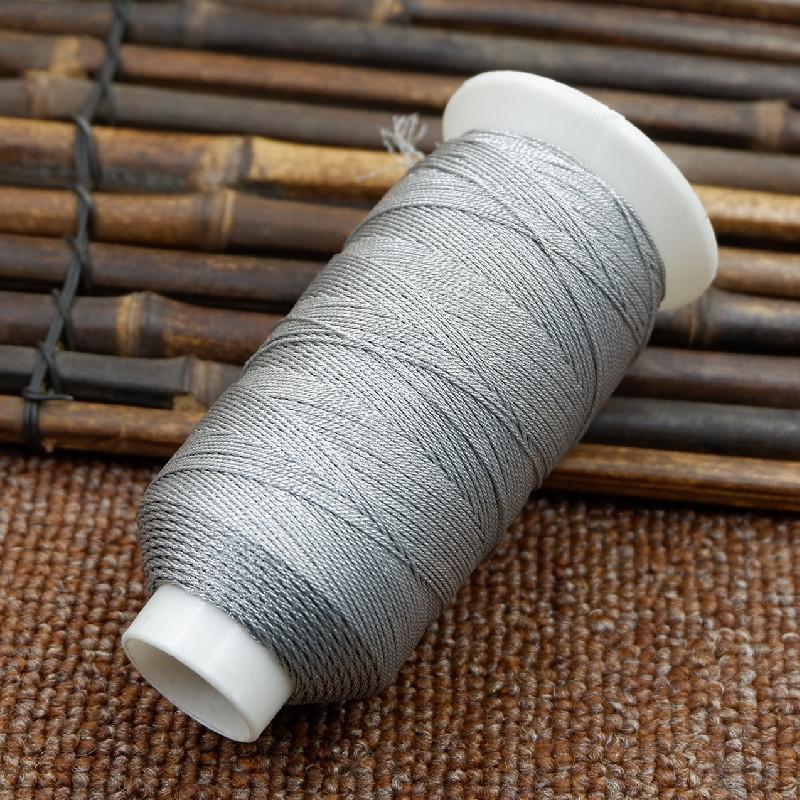 Large Roll 3 Shares 6 Shares 9 Shares 12 Shares Gold Thread Gold And Silver Strands Thread Diy Hand-Woven Thread Color Jewelry Accessories Gold Wire