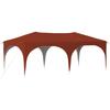 Pop Up Party Tent 575 X 288 X 245 Cm Terracotta Oxford Fabric