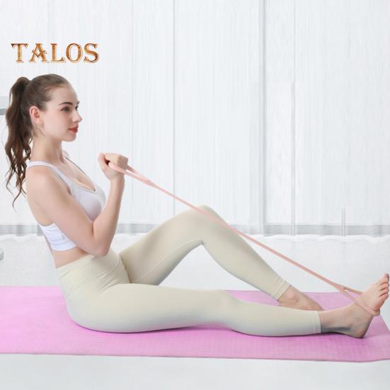 Taśma oporowa do ćwiczeń w kształcie ósemki z uchwytem antypoślizgowym, przenośna, dla mężczyzn i kobiet, rozciągająca ramiona, trening siłowy, elastyczny pasek, lina napinająca