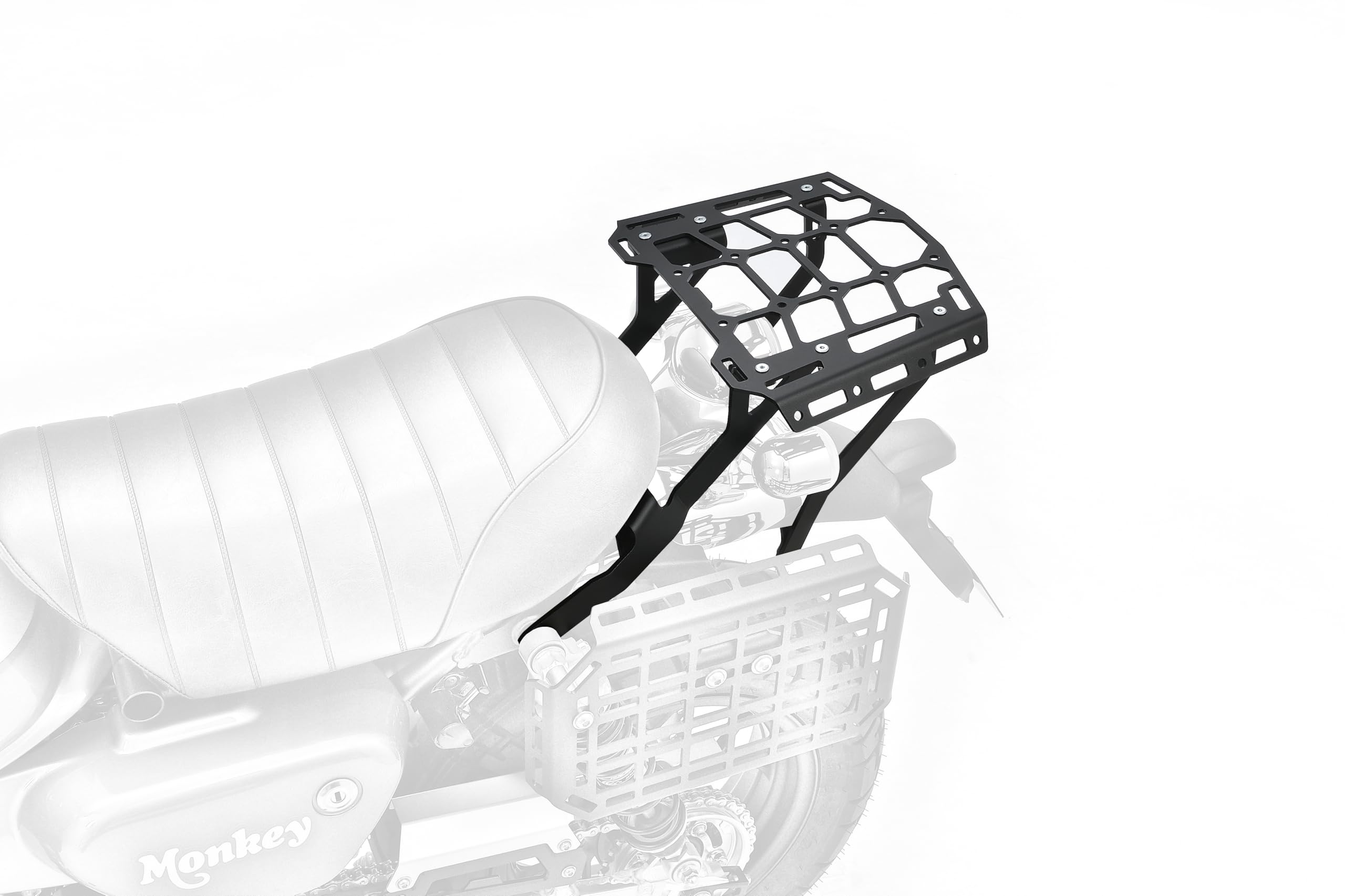 

Gcraft Rear Carrier Type 2 for Monkey 125 31500 Black (JB02/JB03) чёрный