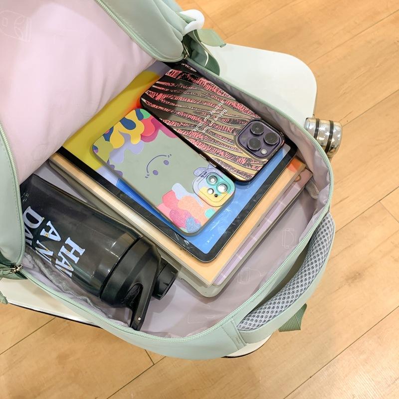 Schoolbag New Korean Ins High Value Fresh and Sweet Original Wind Backpack Junior High School Students Lightweight Large Capacity Backpack