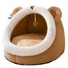 Cat House for All Seasons  Semi-enclosed Cat Bed  Villa  Warm In Winter  Removable and Washable Dog House Autumn Pet Supplies