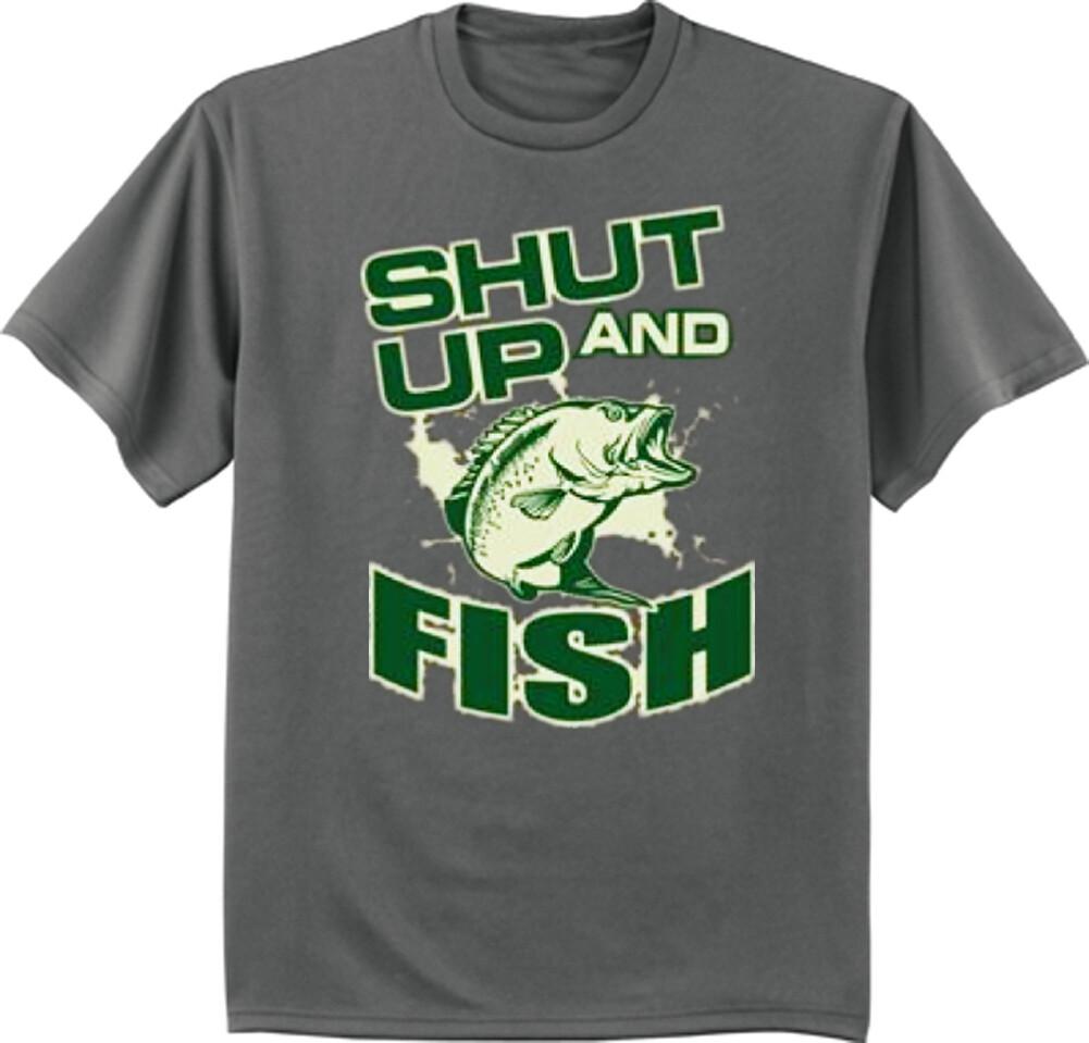 Mens Big and Tall T-shirts Graphic Tee Funny Fishing T-shirt Gifts S