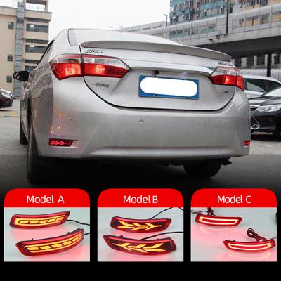 LED Rear Bumper Reflector Light For Toyota Corolla Altis 2014 2015 2016 2017 2018 For Lexus GS250 ES250 Brake Turn Signal Lamp