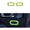 For JL Door Lock Switch Button Trim Cover for Jeep Wrangler JL JLU JT Accessory