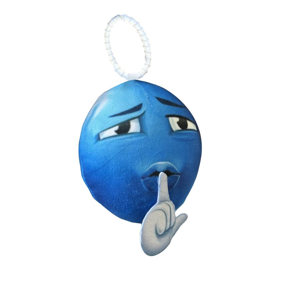 Parody Blue Doll Pendant, Fun Pendant, Funny Decorative Key Chain, Parody Gift For Children (1pc)