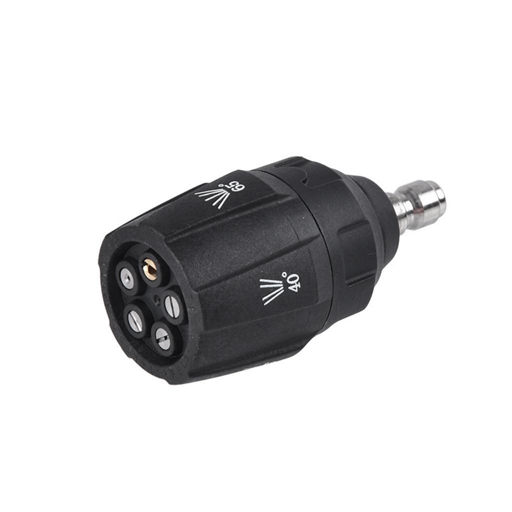 Turbo Nozzle Pressure Washer Adjustable Pressure Rotating Spray Tip 1 4 Inch