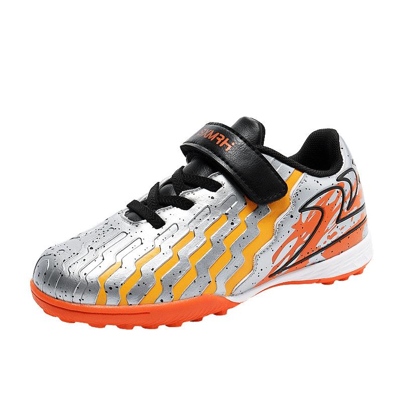 New Velcro football shoes boys and girls children broken nails primary school students long nails professional game training shoes