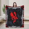 Insane Clown Posse Band Super Soft Blanket  Students Plush Throw Blanket Novelty Outdoor Flannel Bedspread Sofa Bed Cover