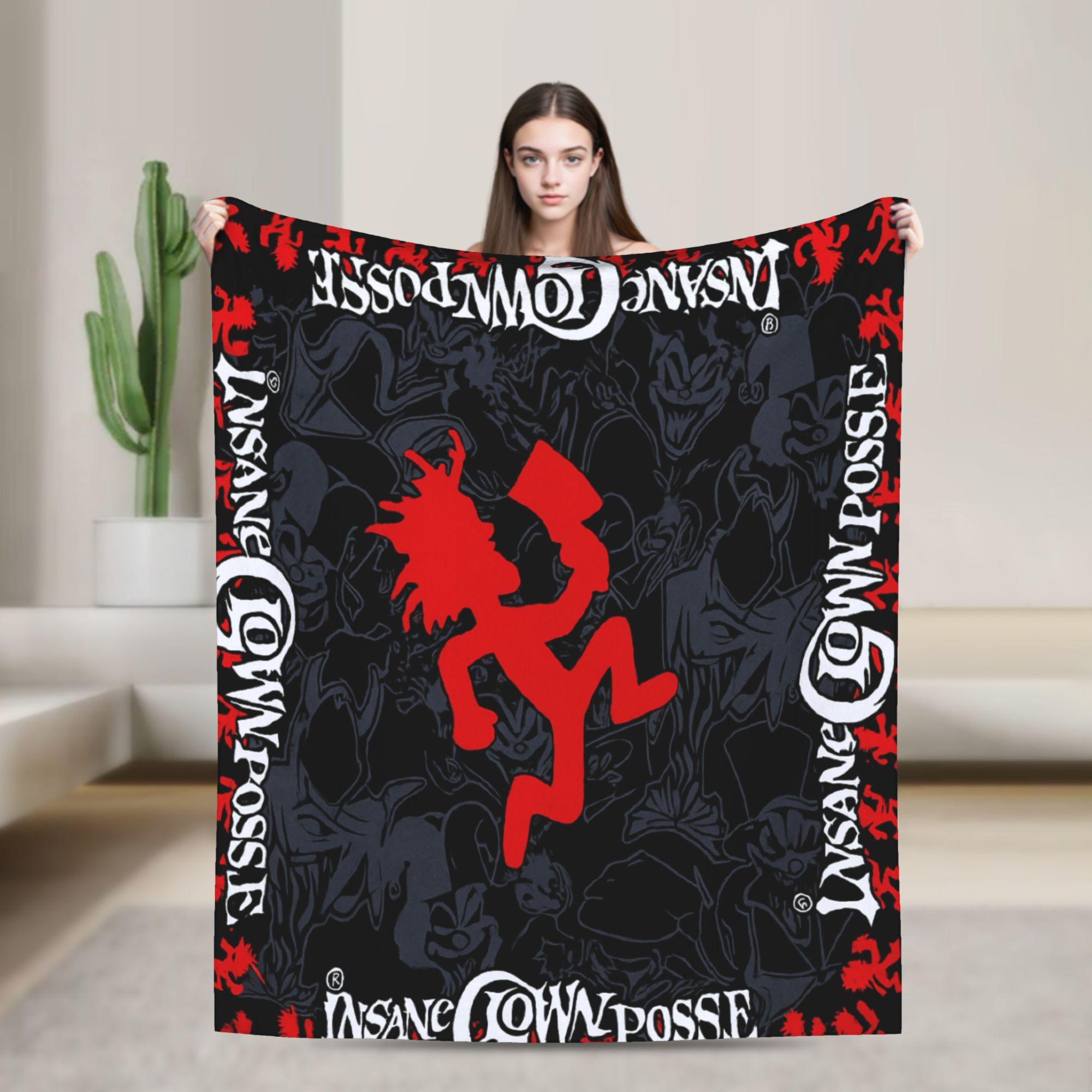 

Insane Clown Posse группа Супер Мягкое Одеяло Студенческое Плюшевое Плед Новинка Для Улицы Фланелевое Постельное Белье Покрывало для Дивана-Кровати 75x90cm
