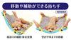 Petio zuttone High-Resilience Fiber Bed for Easy Turning, with Washable Waterproof Mattress, Small, for Pets