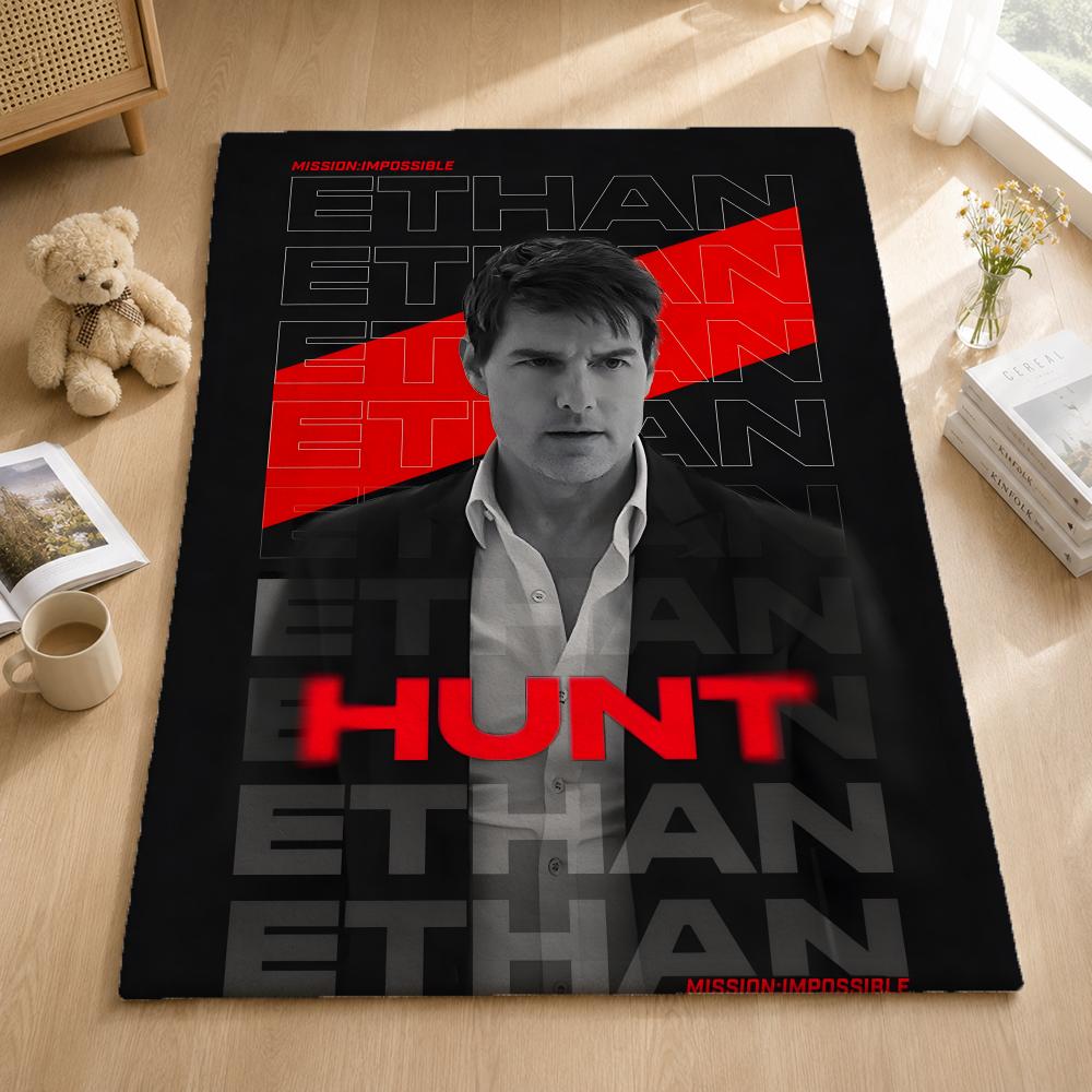 M-MissionImpossibleTheFinalReckoning Throw Blankets Soft Warm Flannel Blanket Bedding for Bed Living room Home Sofa 75x90cm
