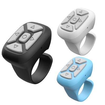 Bluetooth Fingertip Remote Control Page Turner Per TIK Tok Video Scrolling Controller