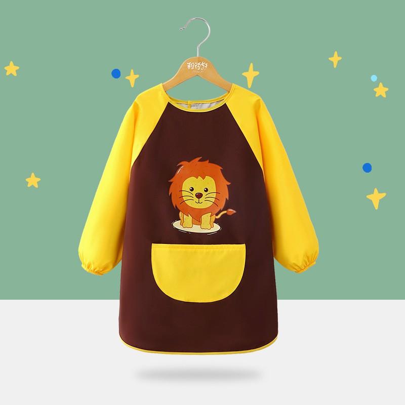 

Children s Drawing Clothes Kindergarten Cover One Size жовтий