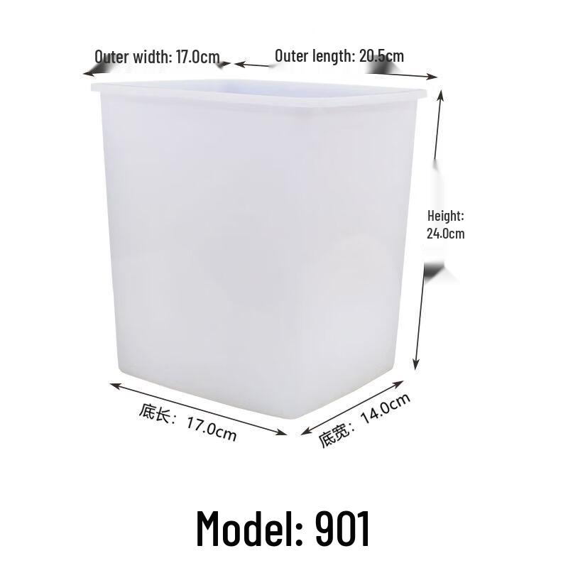Thickened Plastic Storage & Ice Bucket