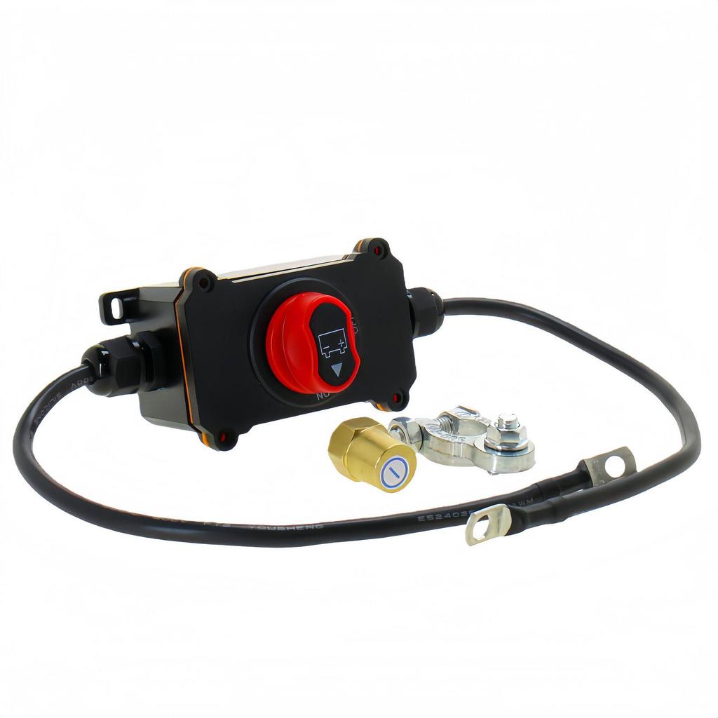 100A Waterproof Rotary Battery Disconnect Switch for 12-24V Car/Yacht