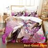 Fate Grand Order, Merlin Bedding Set Printed Bed Set With Pillowcase Duvet Cover Soft Single Double Queen Super King Size