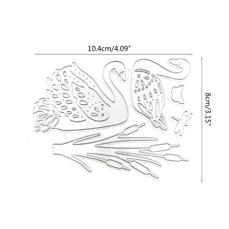 Zwierzęce Metalowe Wykrojniki Ptaszki Miłości Wykrojniki Szablony do DIY Scrapbooking Kartka Zdjęcie Tłoczenie Papieru Dekoracje Albumu