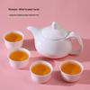 Duocai Bone China 5-Piece Tea Set