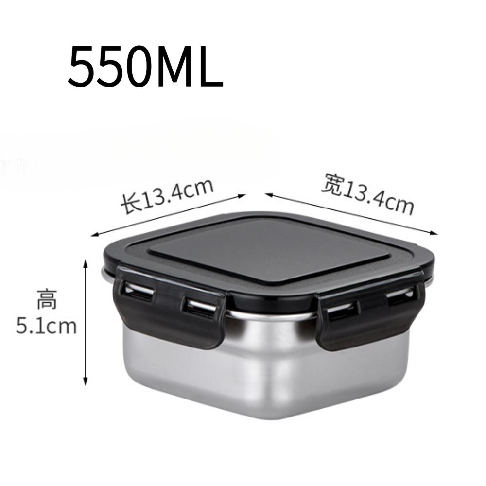 Edelstahl Frischhalte-Vorratsdose, Ultra-Großraum Lunchbox, Fruchtaufbewahrung, Camping Picknick Lunchbox