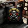 Band GGuns N Roses Pillow Case Antidustmite Pillowcase Invisible zipper silky short plush Sofa cushion cover