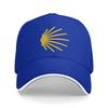 Camino De Santiago Sandwich Cap Unisex OutdoorBaseball Caps Shells Sandwich Hat Adjustable Snapback Caps Sun Hats Autumn Hat