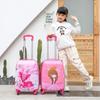 YJHOME Kids' Cartoon Rolling Suitcase