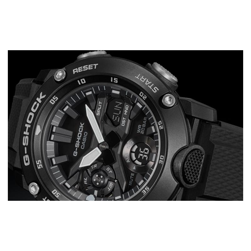 Casio G-SHOCK YOUTH Series Three Needles Three Eyes Unicorn Dual Display Multi-scale Waterproof Shockproof Antimagnetic Carbon Fiber GA-2000S-1APR